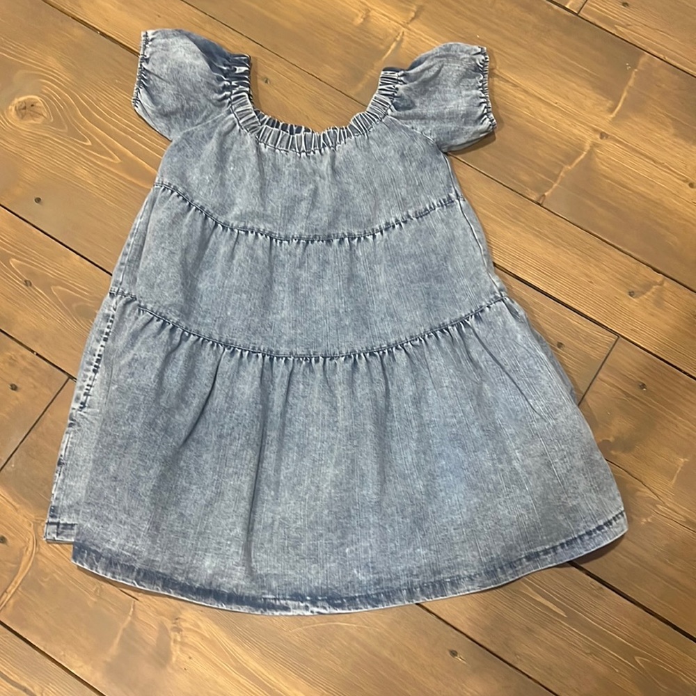 Cecelia Off the Shoulder Denim Dress